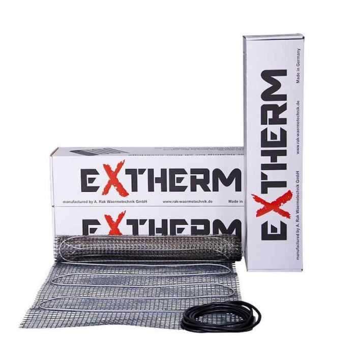 Нагрівальний мат двожильний Extherm 0.75 м кв