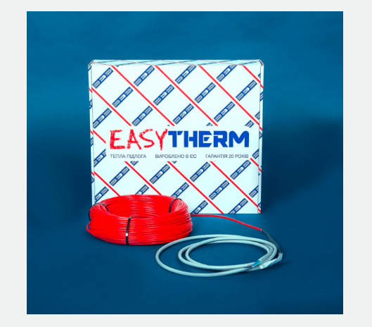 Кабель нагрівальний двожильний Easytherm 42 м