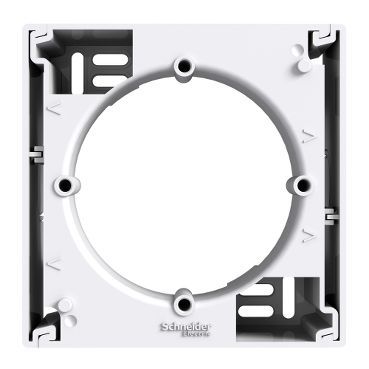 КОРОБКА ДЛЯ ЗОВНІШНЬОГО МОНТАЖУ БІЛА ASFORA