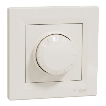 Поворотний LED димер, 230 В, 370 Вт, кремовий, Asfora