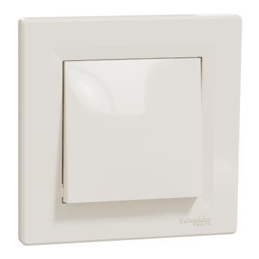 ПЕРЕМИКАЧ ОДНОКЛАВІШНИЙ САМОЗАЖИМНИЙ КРЕМ ASFORA